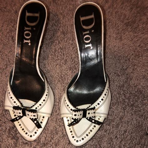 dior short heels